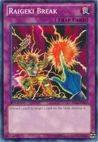 Raigeki Break [Starter Deck: Xyz Symphony] [YS12-EN031] | Gear Gaming Fayetteville