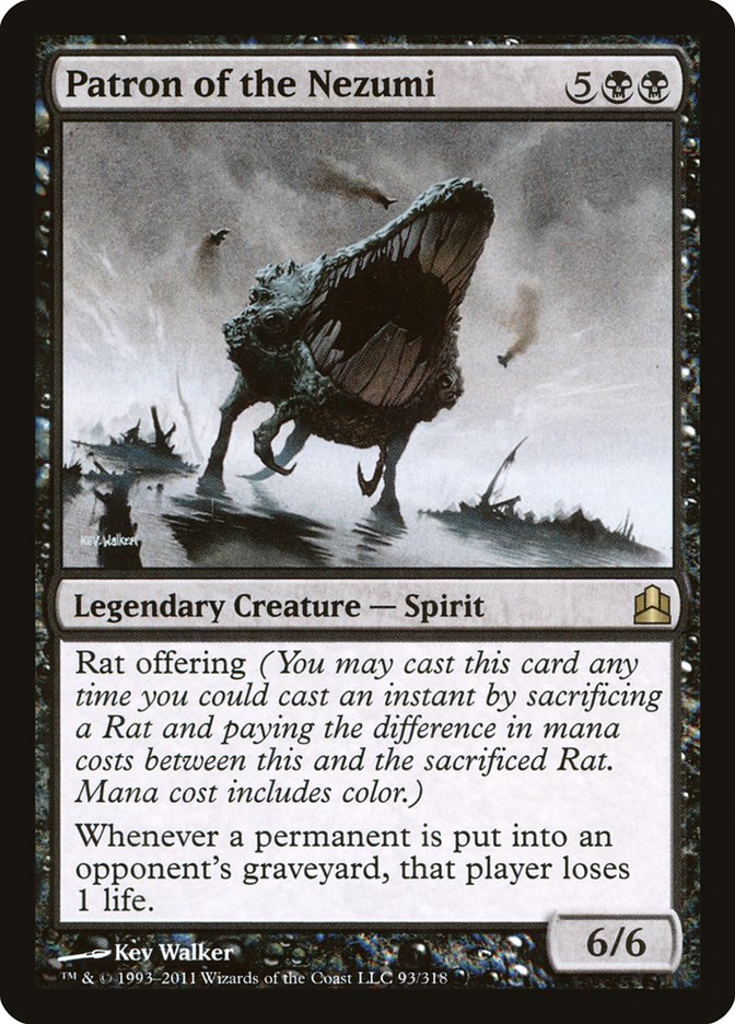 Patron of the Nezumi [Commander 2011] | Gear Gaming Fayetteville