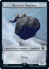 Ballistic Boulder // Food Token (10) Double-Sided Token [The Lord of the Rings: Tales of Middle-Earth Tokens] | Gear Gaming Fayetteville