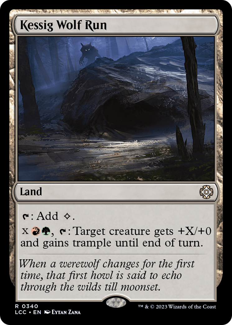 Kessig Wolf Run [The Lost Caverns of Ixalan Commander] | Gear Gaming Fayetteville