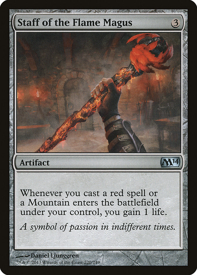 Staff of the Flame Magus [Magic 2014] | Gear Gaming Fayetteville