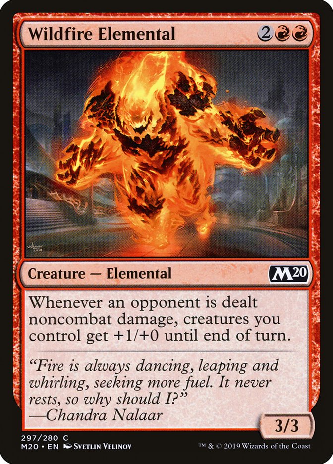 Wildfire Elemental [Core Set 2020] | Gear Gaming Fayetteville