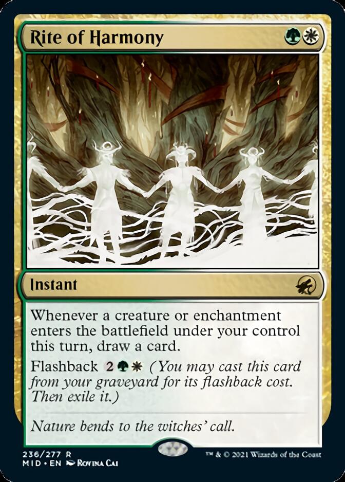 Rite of Harmony [Innistrad: Midnight Hunt] | Gear Gaming Fayetteville