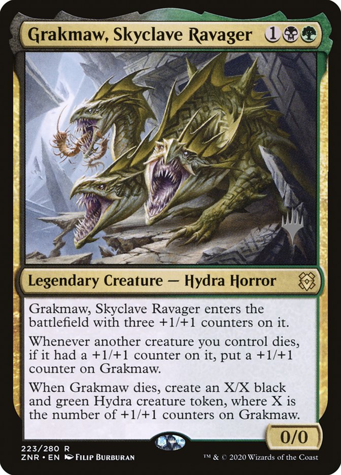 Grakmaw, Skyclave Ravager (Promo Pack) [Zendikar Rising Promos] | Gear Gaming Fayetteville