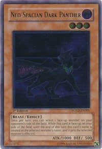 Neo-Spacian Dark Panther (UTR) [Power of the Duelist] [POTD-EN005] | Gear Gaming Fayetteville