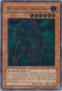 Destiny HERO - Double Dude (UTR) [Power of the Duelist] [POTD-EN012] | Gear Gaming Fayetteville