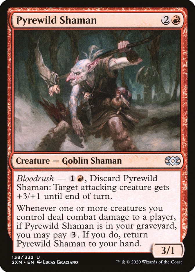 Pyrewild Shaman [Double Masters] | Gear Gaming Fayetteville