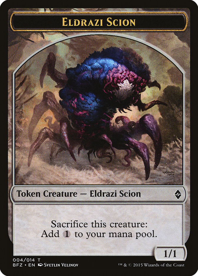 Eldrazi Scion Token (004/014) [Battle for Zendikar Tokens] | Gear Gaming Fayetteville