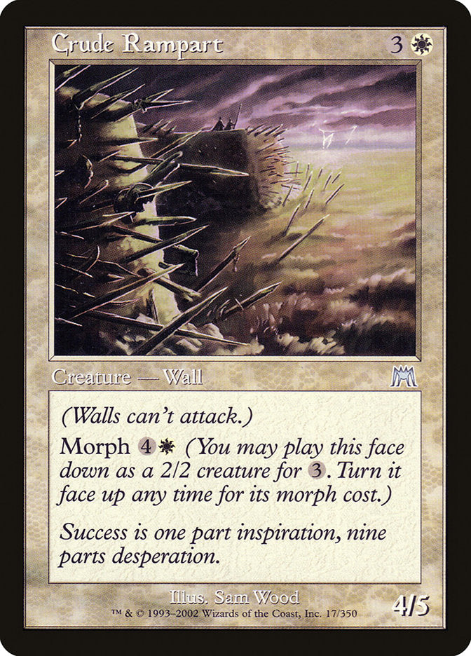 Crude Rampart [Onslaught] | Gear Gaming Fayetteville