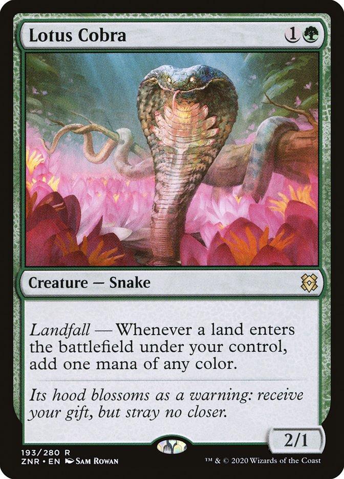 Lotus Cobra [Zendikar Rising] | Gear Gaming Fayetteville