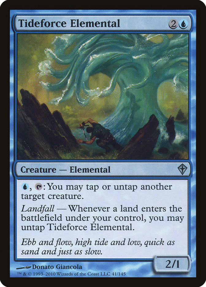 Tideforce Elemental [Worldwake] | Gear Gaming Fayetteville