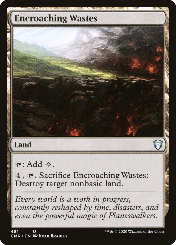 Encroaching Wastes [Commander Legends] | Gear Gaming Fayetteville