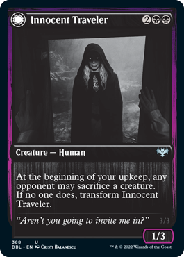 Innocent Traveler // Malicious Invader [Innistrad: Double Feature] | Gear Gaming Fayetteville