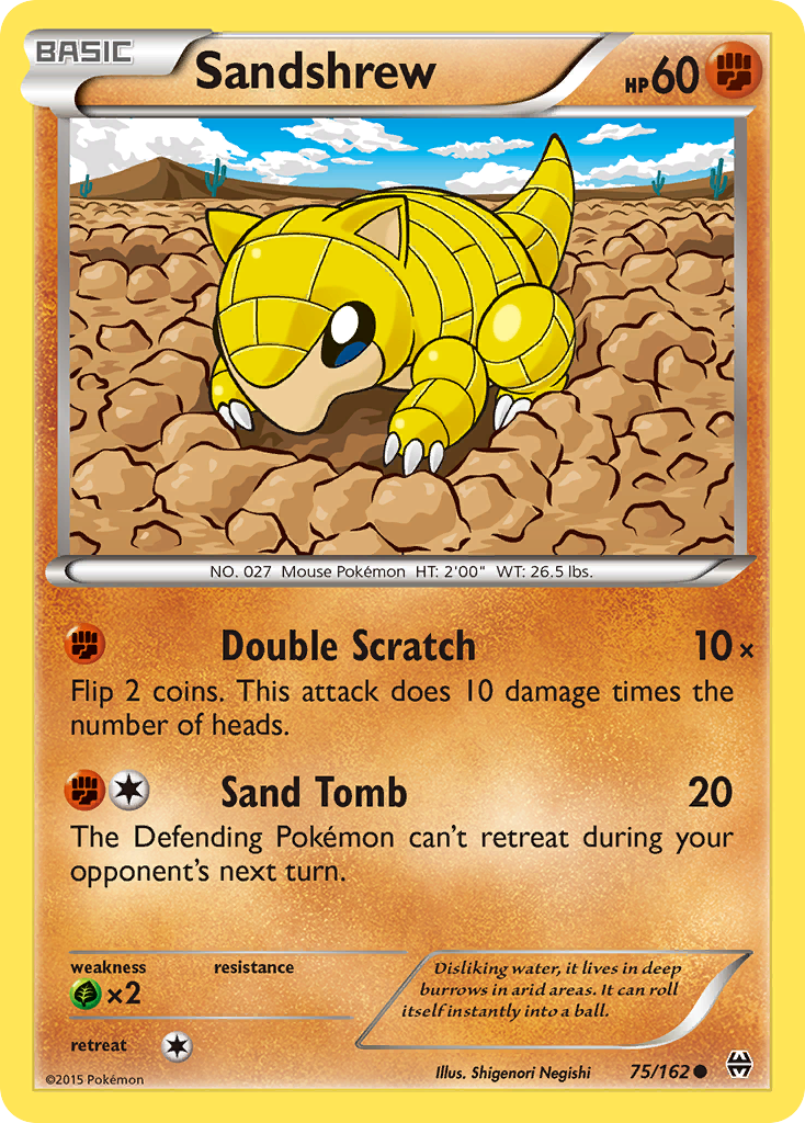 Sandshrew (75/162) [XY: BREAKthrough] | Gear Gaming Fayetteville