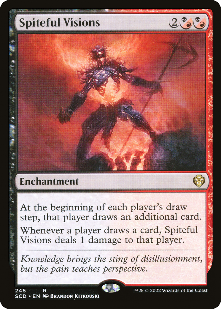 Spiteful Visions [Starter Commander Decks] | Gear Gaming Fayetteville