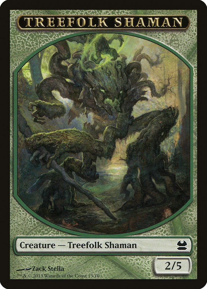 Treefolk Shaman Token [Modern Masters Tokens] | Gear Gaming Fayetteville