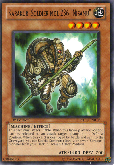 Karakuri Soldier mdl 236 Nisamu [STBL-EN019] Common | Gear Gaming Fayetteville