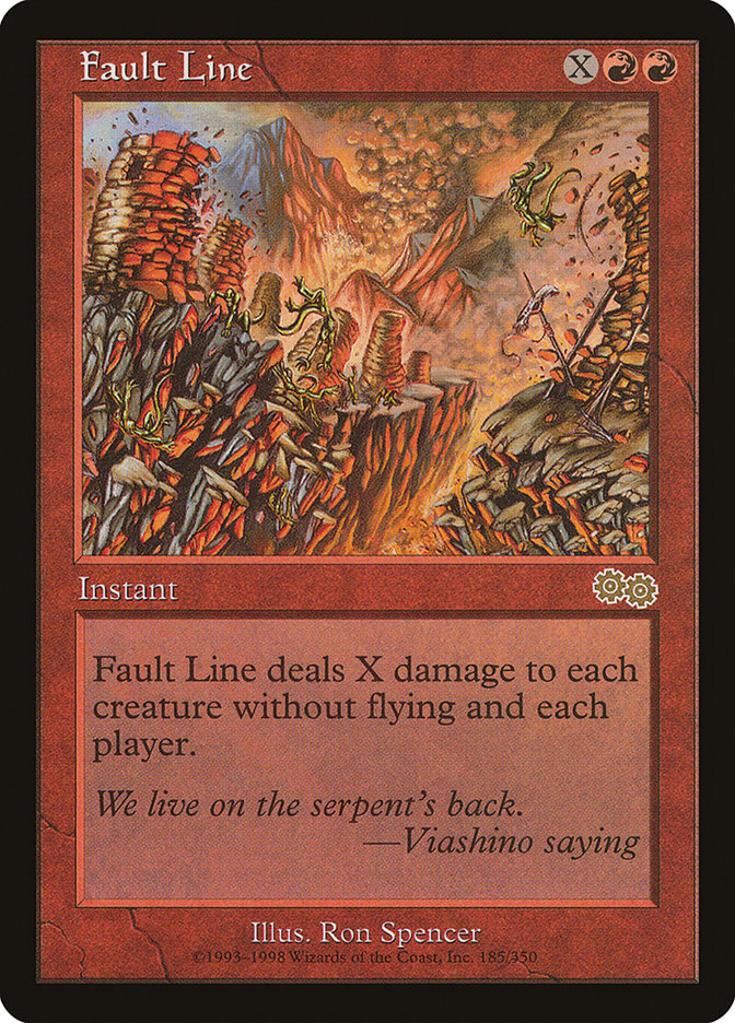 Fault Line [Urza's Saga] | Gear Gaming Fayetteville