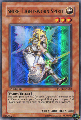 Shire, Lightsworn Spirit [SOVR-EN082] Super Rare | Gear Gaming Fayetteville