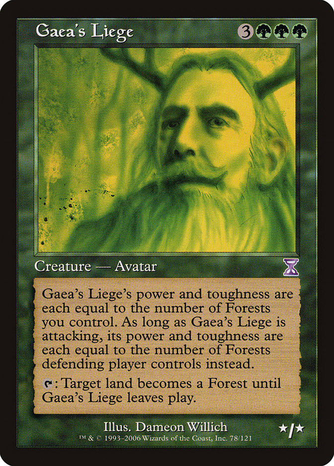 Gaea's Liege [Time Spiral Timeshifted] | Gear Gaming Fayetteville