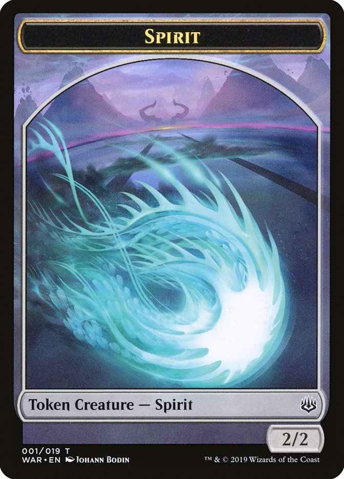 Spirit Token [War of the Spark Tokens] | Gear Gaming Fayetteville