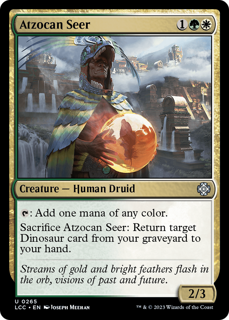 Atzocan Seer [The Lost Caverns of Ixalan Commander] | Gear Gaming Fayetteville