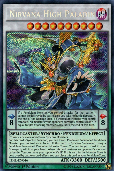 Nirvana High Paladin [TDIL-EN046] Secret Rare | Gear Gaming Fayetteville