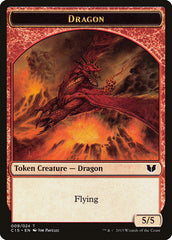 Dragon // Dragon Double-Sided Token [Commander 2015 Tokens] | Gear Gaming Fayetteville