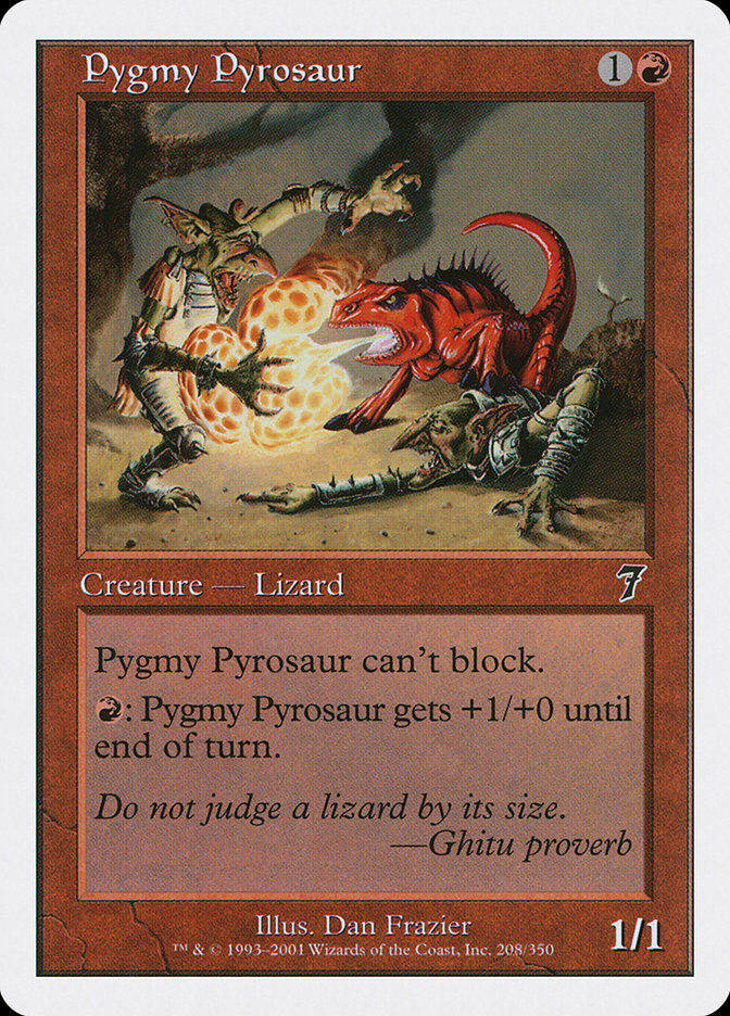 Pygmy Pyrosaur [Seventh Edition] | Gear Gaming Fayetteville