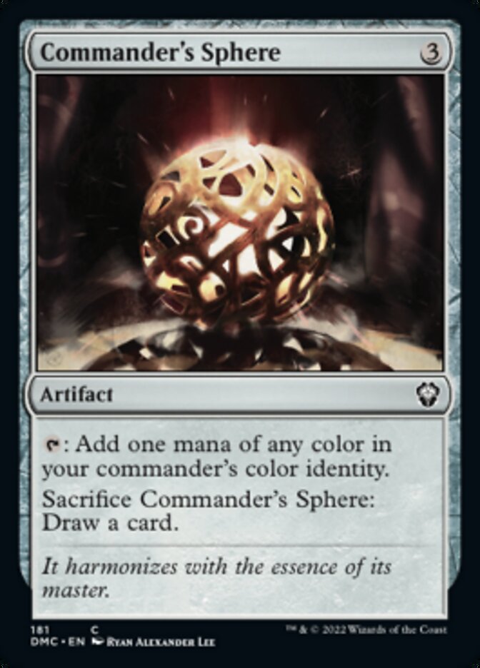 Commander's Sphere [Dominaria United Commander] | Gear Gaming Fayetteville