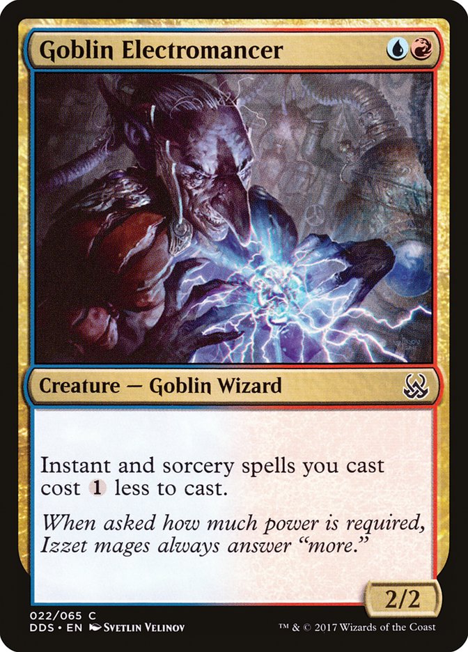 Goblin Electromancer [Duel Decks: Mind vs. Might] | Gear Gaming Fayetteville