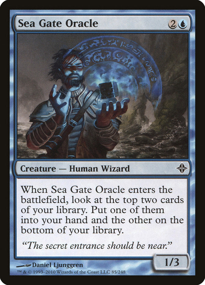 Sea Gate Oracle [Rise of the Eldrazi] | Gear Gaming Fayetteville