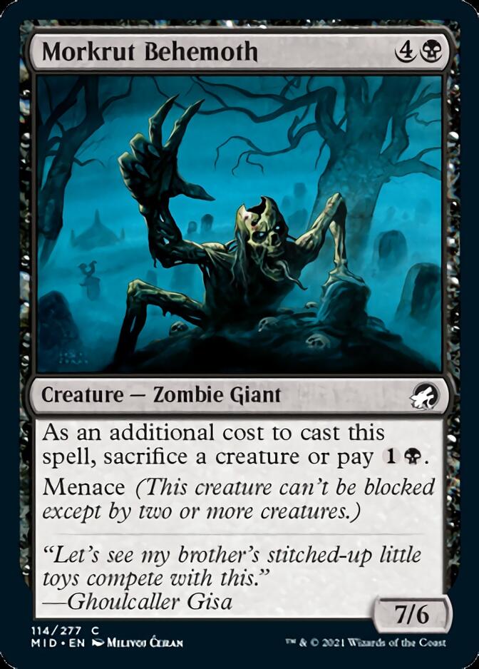 Morkrut Behemoth [Innistrad: Midnight Hunt] | Gear Gaming Fayetteville