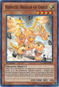 Hieratic Dragon of Gebeb [Galactic Overlord] [GAOV-EN019] | Gear Gaming Fayetteville