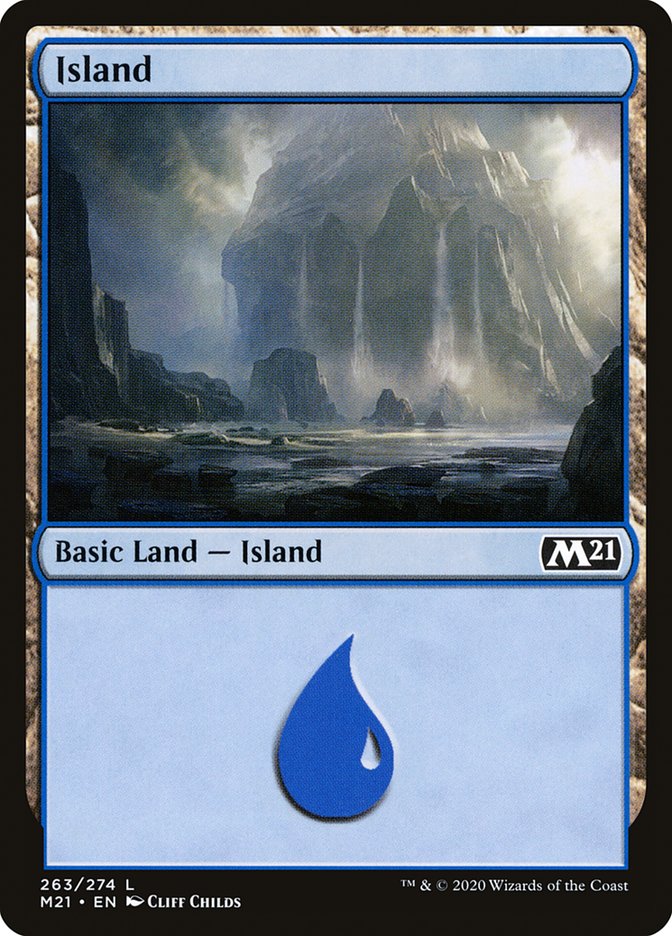 Island (263) [Core Set 2021] | Gear Gaming Fayetteville