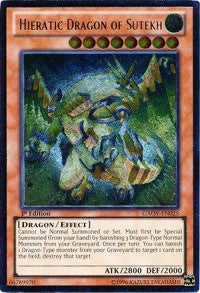Hieratic Dragon of Sutekh (UTR) [Galactic Overlord] [GAOV-EN025] | Gear Gaming Fayetteville