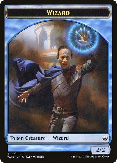 Servo // Wizard Double-Sided Token [Challenger Decks 2020 Tokens] | Gear Gaming Fayetteville