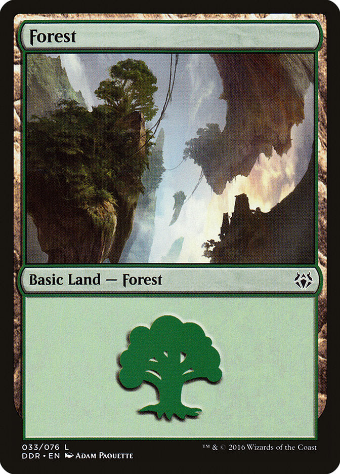 Forest (33) [Duel Decks: Nissa vs. Ob Nixilis] | Gear Gaming Fayetteville