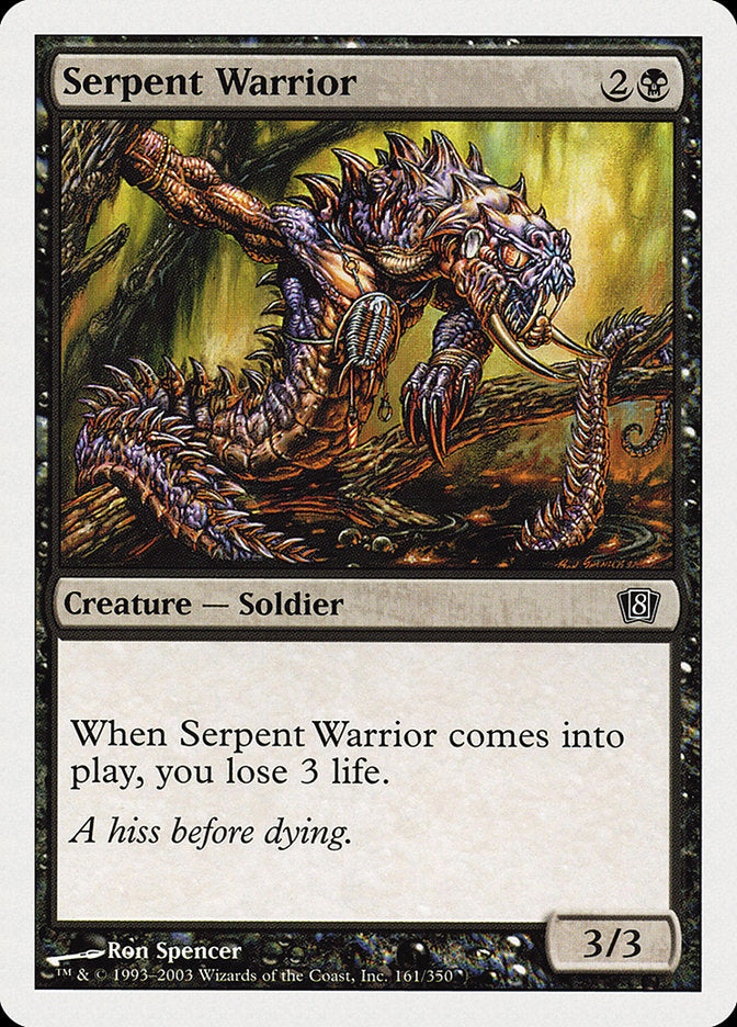 Serpent Warrior [Eighth Edition] | Gear Gaming Fayetteville