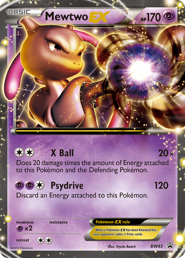 Mewtwo EX (BW45) [Black & White: Black Star Promos] | Gear Gaming Fayetteville