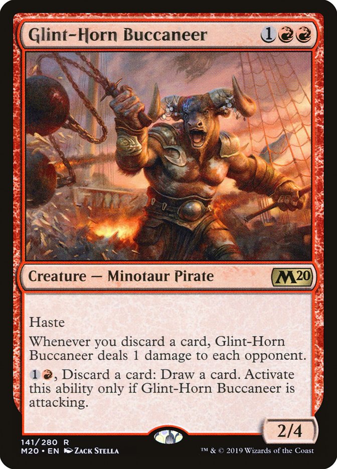 Glint-Horn Buccaneer [Core Set 2020] | Gear Gaming Fayetteville