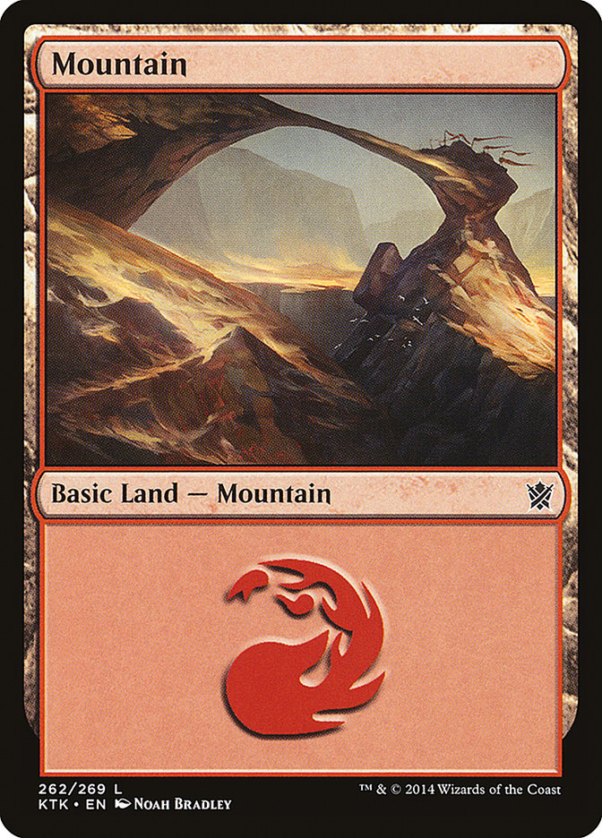Mountain (262) [Khans of Tarkir] | Gear Gaming Fayetteville
