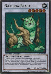 Naturia Beast [Gold Series: Haunted Mine] [GLD5-EN032] | Gear Gaming Fayetteville