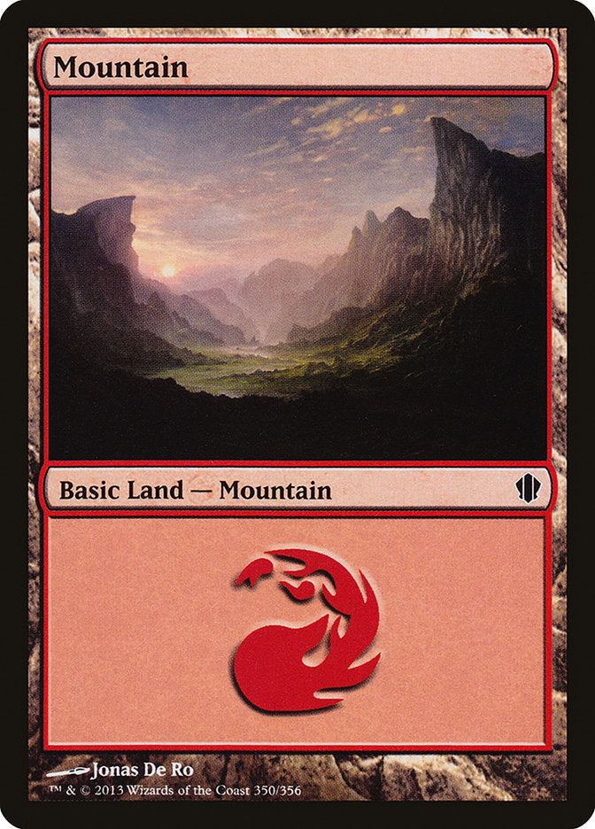 Mountain (350) [Commander 2013] | Gear Gaming Fayetteville