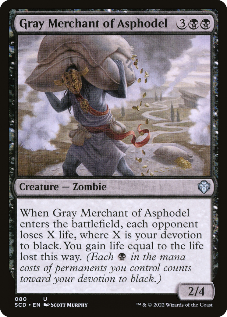 Gray Merchant of Asphodel [Starter Commander Decks] | Gear Gaming Fayetteville