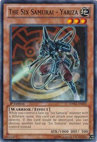 The Six Samurai - Yariza [Structure Deck: Samurai Warlords] [SDWA-EN003] | Gear Gaming Fayetteville