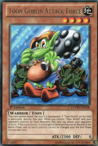 Toon Goblin Attack Force [LCYW-EN108] Rare | Gear Gaming Fayetteville