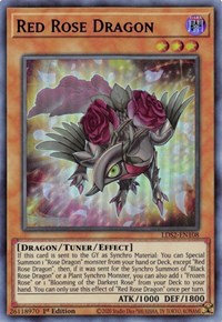 Red Rose Dragon (Purple) [LDS2-EN108] Ultra Rare | Gear Gaming Fayetteville