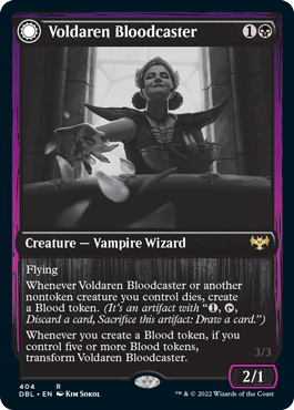 Voldaren Bloodcaster // Bloodbat Summoner [Innistrad: Double Feature] | Gear Gaming Fayetteville