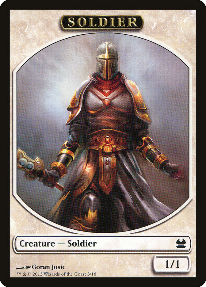 Soldier Token [Modern Masters Tokens] | Gear Gaming Fayetteville